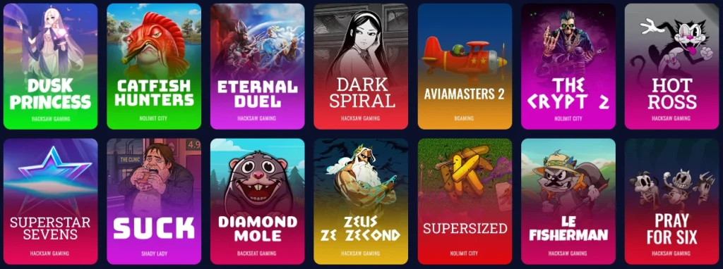 Предварительный просмотр партнёрской страницы Howl Casino Online